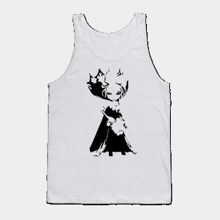 Rakshasa (night stalker) minimal silhouette white Tank Top